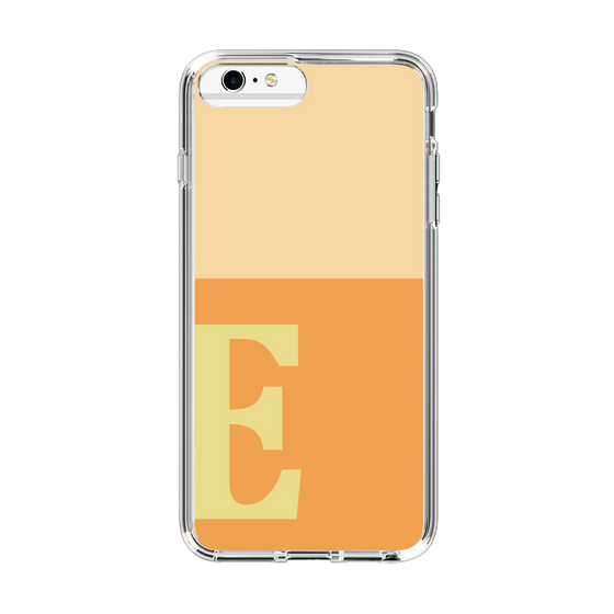Slim Protection Case［ Original - initial two tone - E orange ］