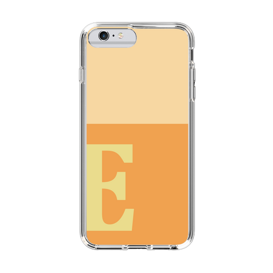 Slim Protection Case［ Original - initial two tone - E orange ］