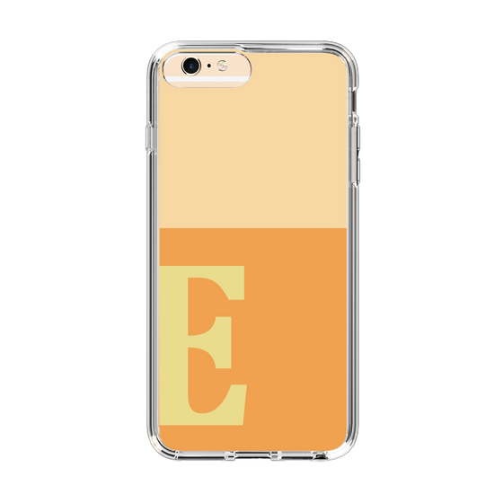 Slim Protection Case［ Original - initial two tone - E orange ］