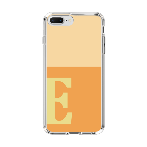 Slim Protection Case［ Original - initial two tone - E orange ］
