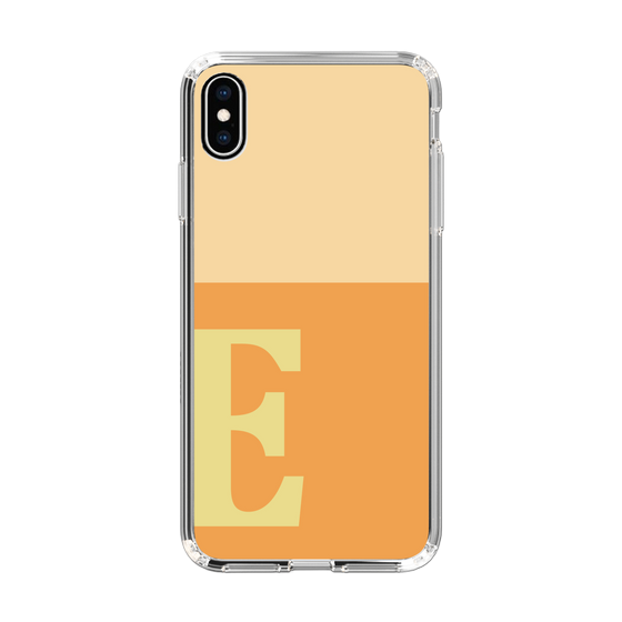 Slim Protection Case［ Original - initial two tone - E orange ］