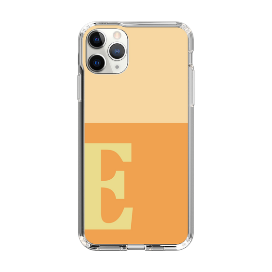 Slim Protection Case［ Original - initial two tone - E orange ］