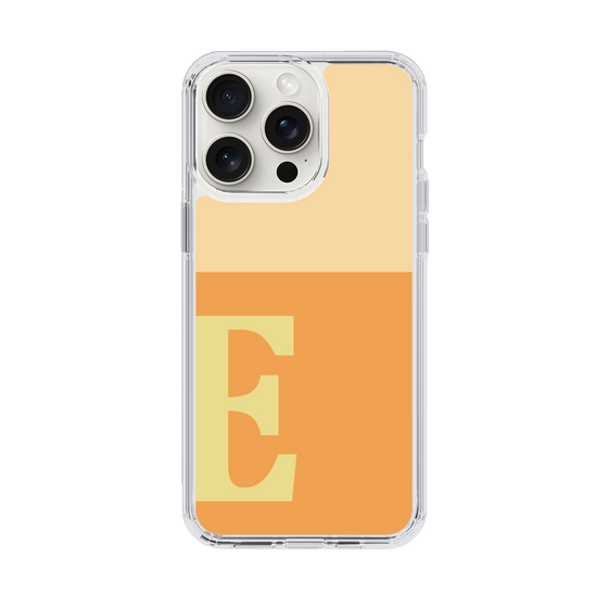 Slim Protection Case［ Original - initial two tone - E orange ］