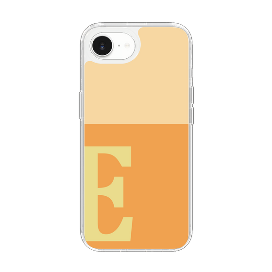 Slim Protection Case［ Original - initial two tone - E orange ］