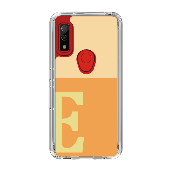 Slim Protection Case［ Original - initial two tone - E orange ］