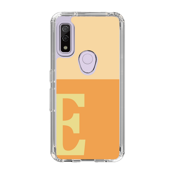 Slim Protection Case［ Original - initial two tone - E orange ］