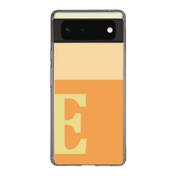 Slim Protection Case［ Original - initial two tone - E orange ］