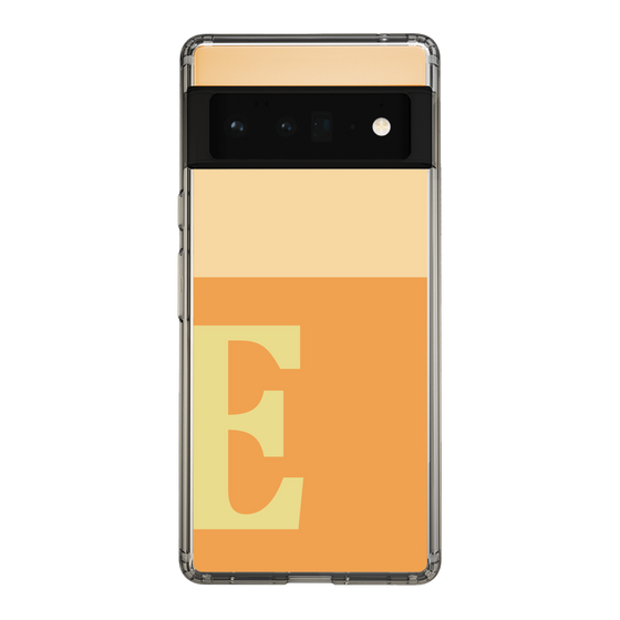 Slim Protection Case［ Original - initial two tone - E orange ］