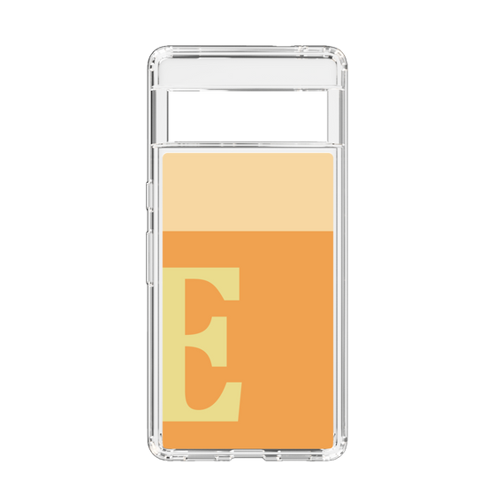 Slim Protection Case［ Original - initial two tone - E orange ］