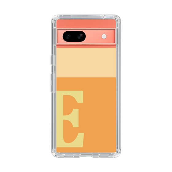 Slim Protection Case［ Original - initial two tone - E orange ］