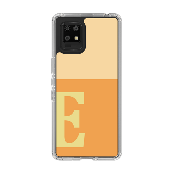 Slim Protection Case［ Original - initial two tone - E orange ］