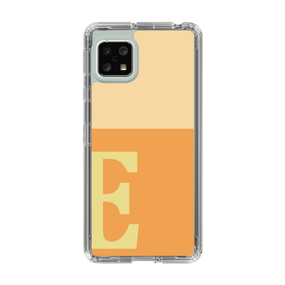 Slim Protection Case［ Original - initial two tone - E orange ］