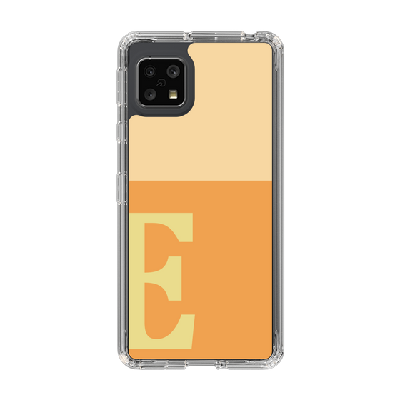 Slim Protection Case［ Original - initial two tone - E orange ］