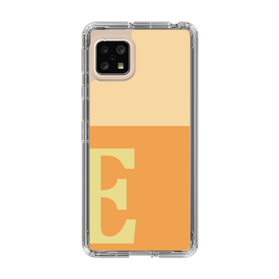 Slim Protection Case［ Original - initial two tone - E orange ］