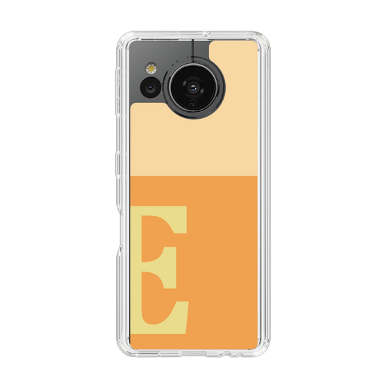 Slim Protection Case［ Original - initial two tone - E orange ］