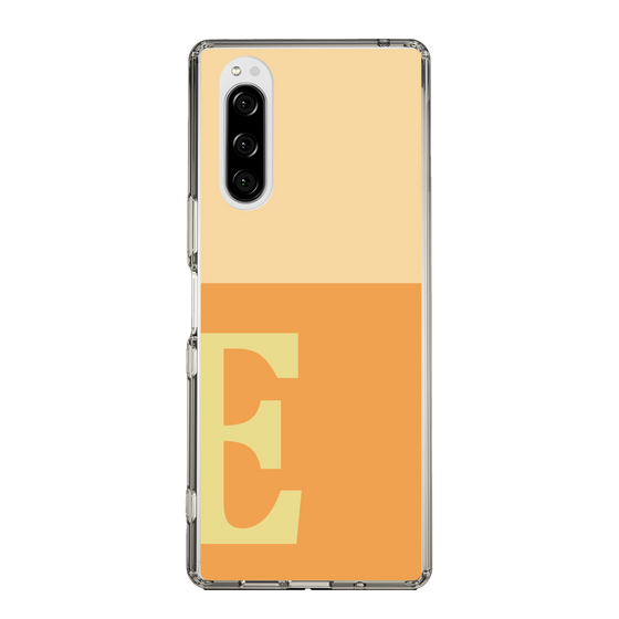 Slim Protection Case［ Original - initial two tone - E orange ］