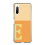 Slim Protection Case［ Original - initial two tone - E orange ］