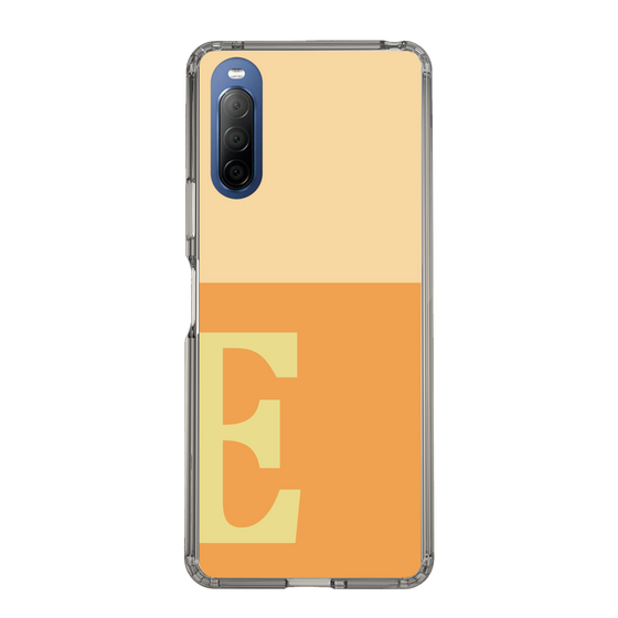 Slim Protection Case［ Original - initial two tone - E orange ］
