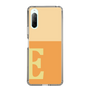 Slim Protection Case［ Original - initial two tone - E orange ］
