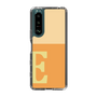 Slim Protection Case［ Original - initial two tone - E orange ］