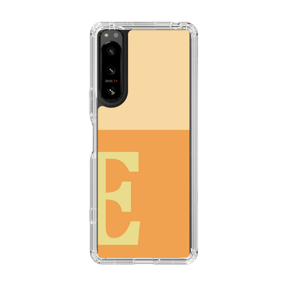 Slim Protection Case［ Original - initial two tone - E orange ］