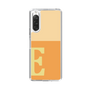 Slim Protection Case［ Original - initial two tone - E orange ］