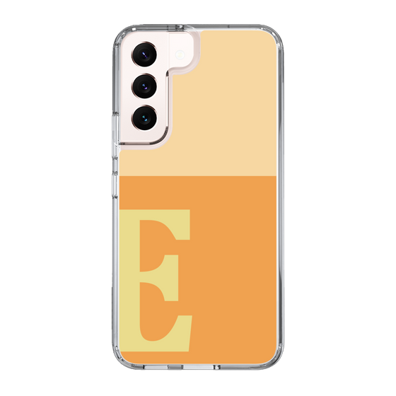 Slim Protection Case［ Original - initial two tone - E orange ］