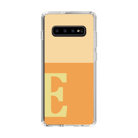Slim Protection Case［ Original - initial two tone - E orange ］