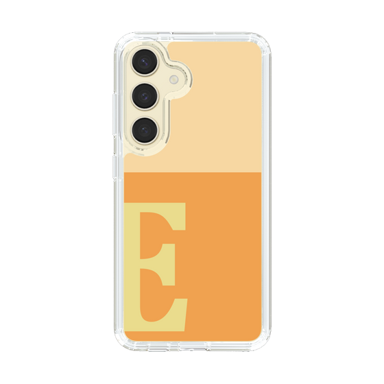 Slim Protection Case［ Original - initial two tone - E orange ］
