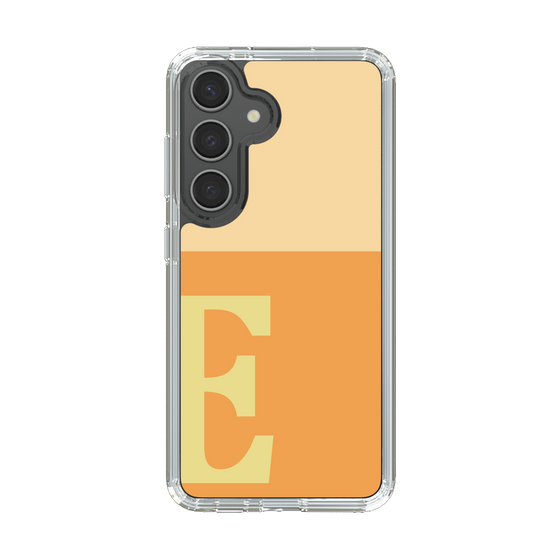 Slim Protection Case［ Original - initial two tone - E orange ］
