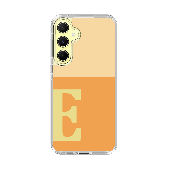 Slim Protection Case［ オリジナル - initial two tone - E orange ］