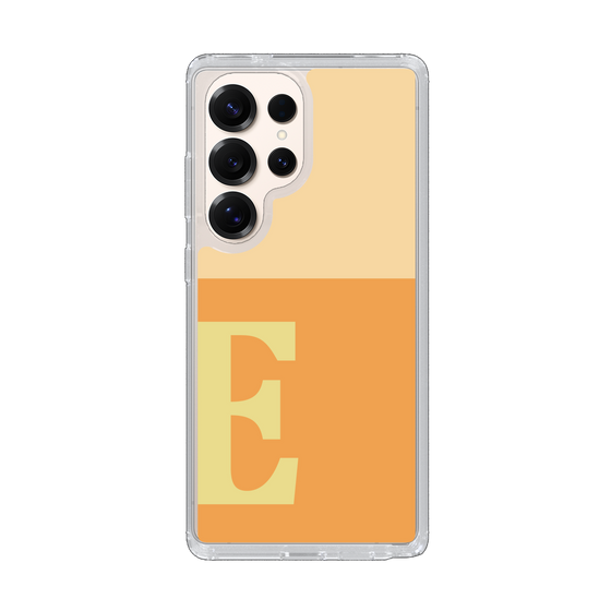 Slim Protection Case［ Original - initial two tone - E orange ］