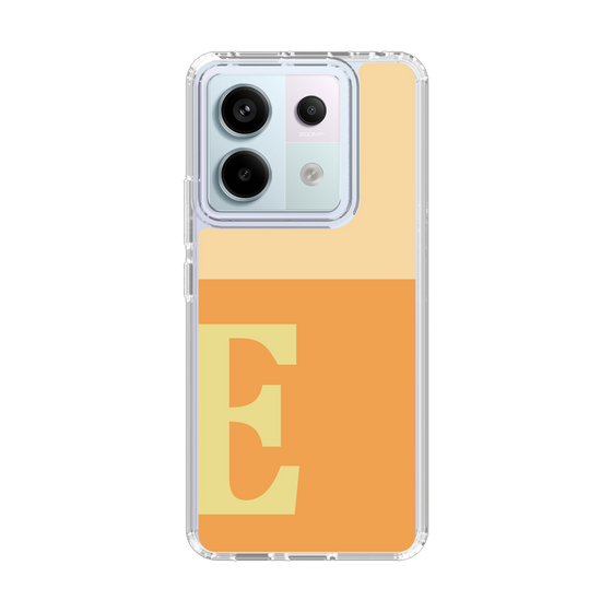 Slim Protection Case［ Original - initial two tone - E orange ］