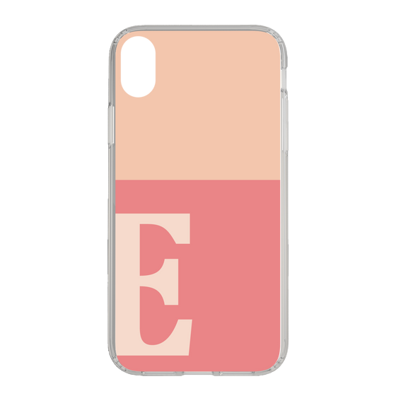 Slim Protection Case［ Original - initial two tone - E pink ］