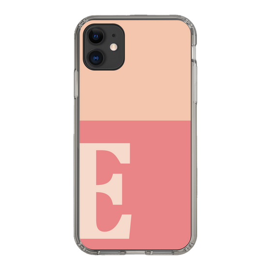 Slim Protection Case［ Original - initial two tone - E pink ］
