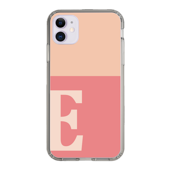 Slim Protection Case［ Original - initial two tone - E pink ］