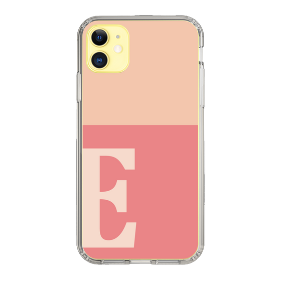 Slim Protection Case［ Original - initial two tone - E pink ］
