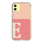 Slim Protection Case［ Original - initial two tone - E pink ］