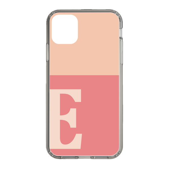 Slim Protection Case［ Original - initial two tone - E pink ］