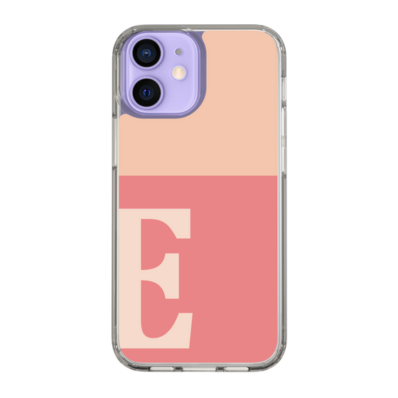 Slim Protection Case［ Original - initial two tone - E pink ］