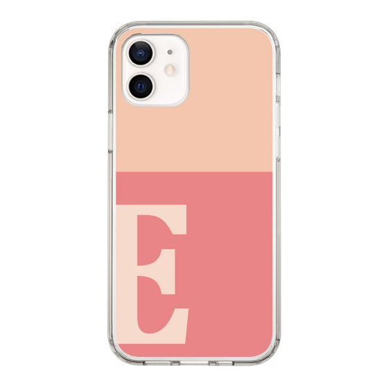 Slim Protection Case［ Original - initial two tone - E pink ］