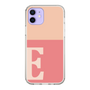 Slim Protection Case［ Original - initial two tone - E pink ］