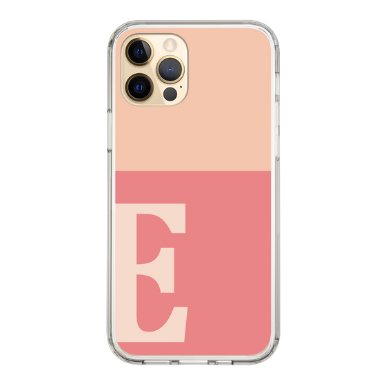 Slim Protection Case［ Original - initial two tone - E pink ］