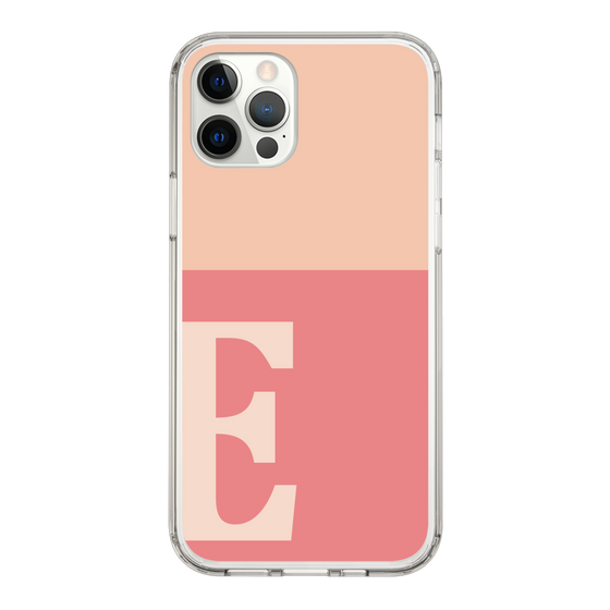 Slim Protection Case［ Original - initial two tone - E pink ］