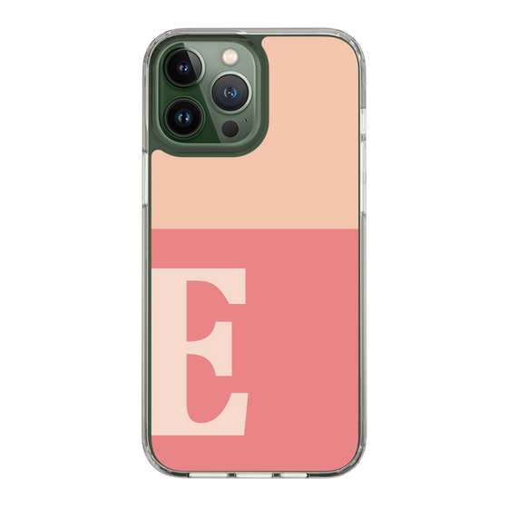 Slim Protection Case［ Original - initial two tone - E pink ］