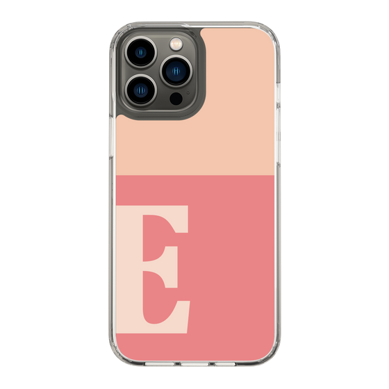 Slim Protection Case［ Original - initial two tone - E pink ］