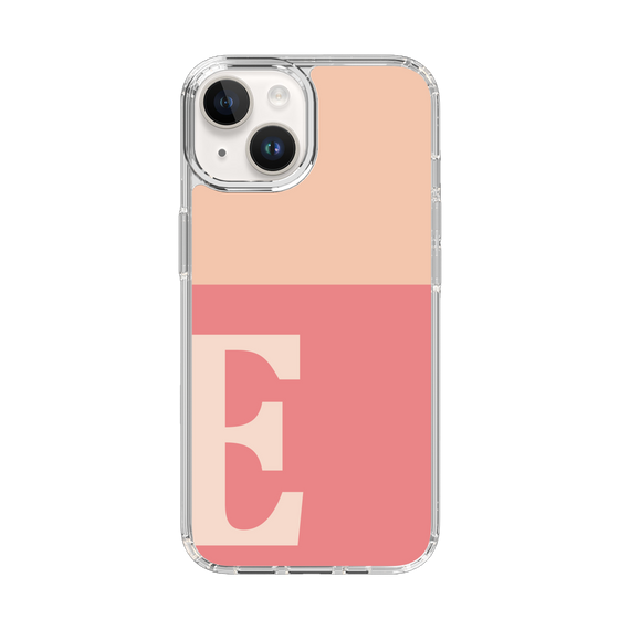 Slim Protection Case［ Original - initial two tone - E pink ］