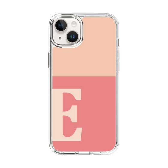 Slim Protection Case［ Original - initial two tone - E pink ］