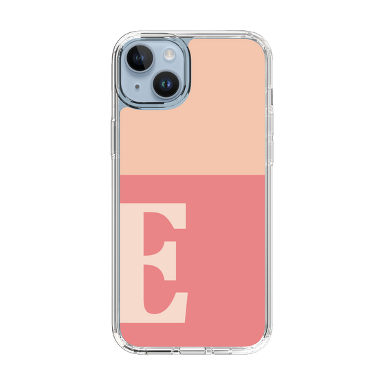 Slim Protection Case［ Original - initial two tone - E pink ］