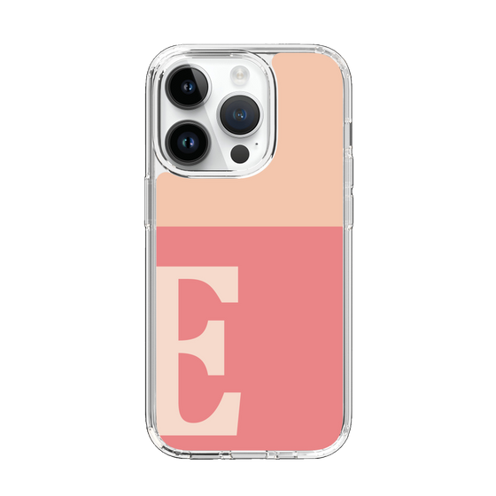 Slim Protection Case［ Original - initial two tone - E pink ］